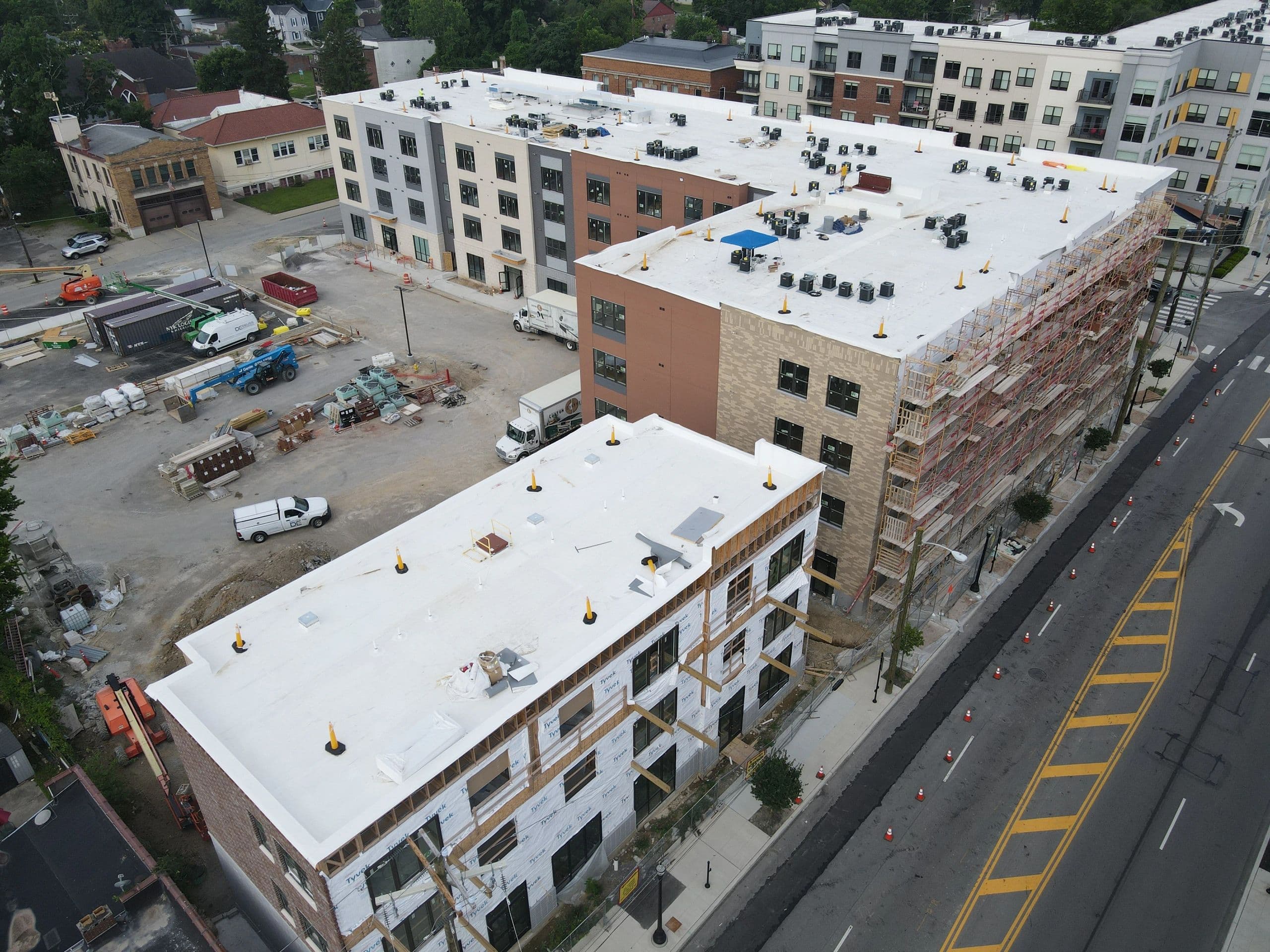 AJL Group commercial roofing project