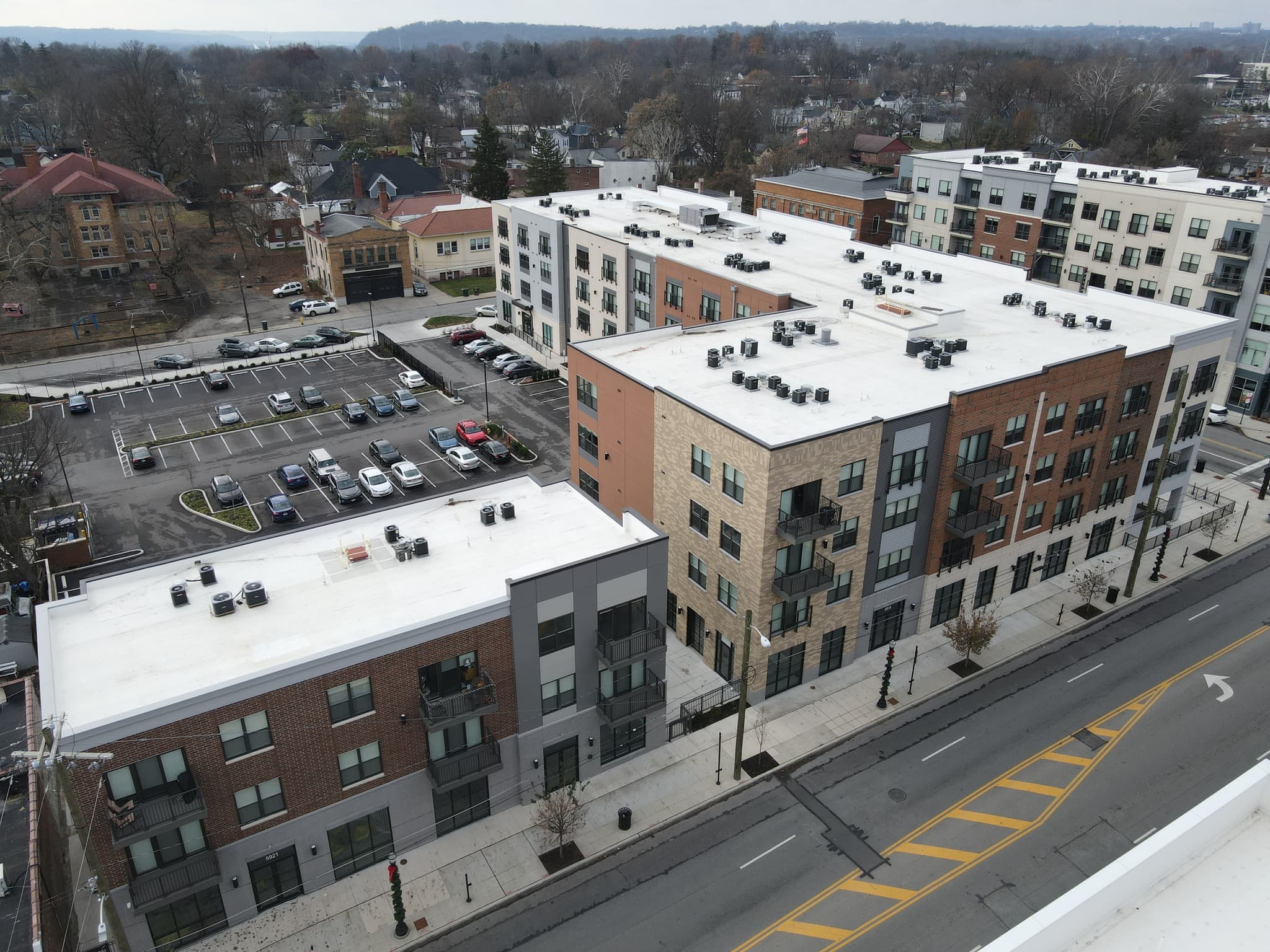 AJL Group commercial roofing project