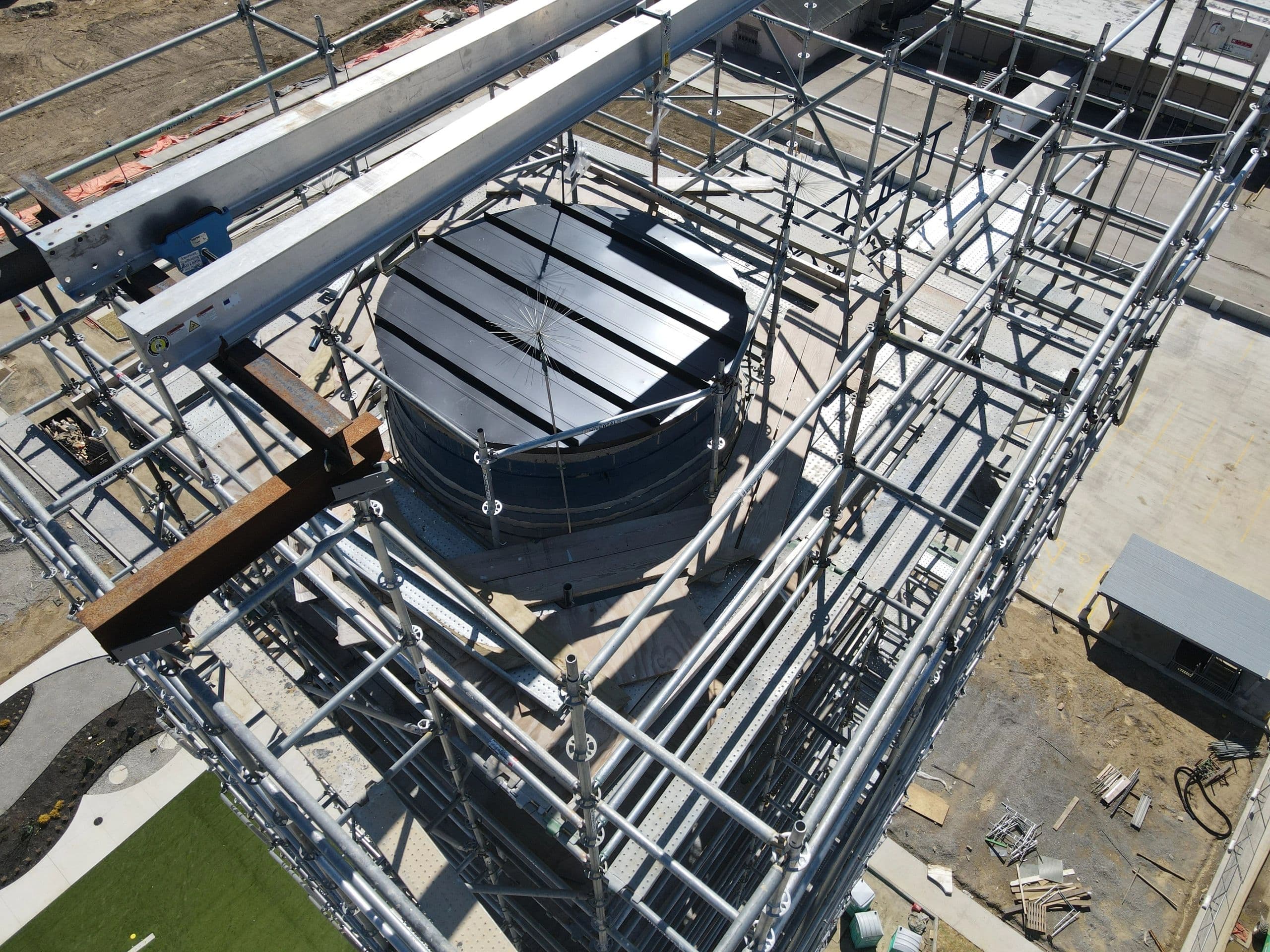 Commercial metal roofing