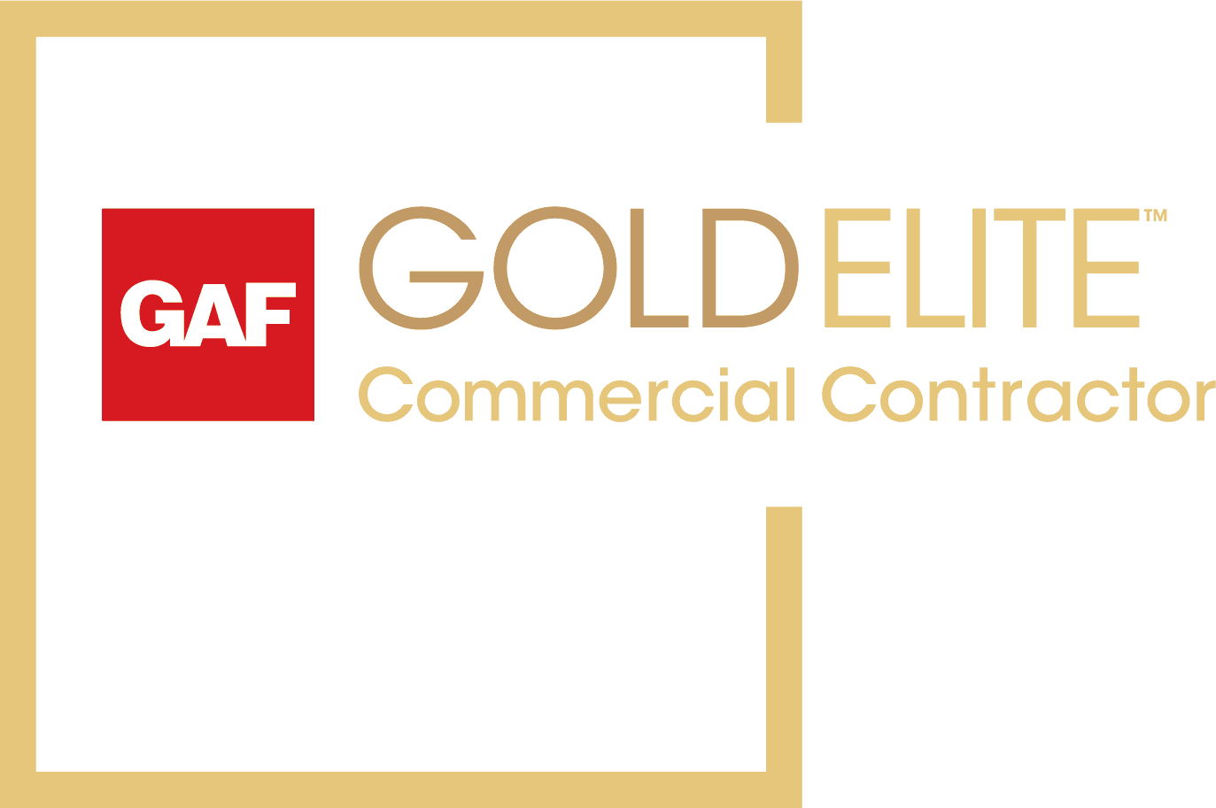 GAF Gold Elite Commercial Contractor