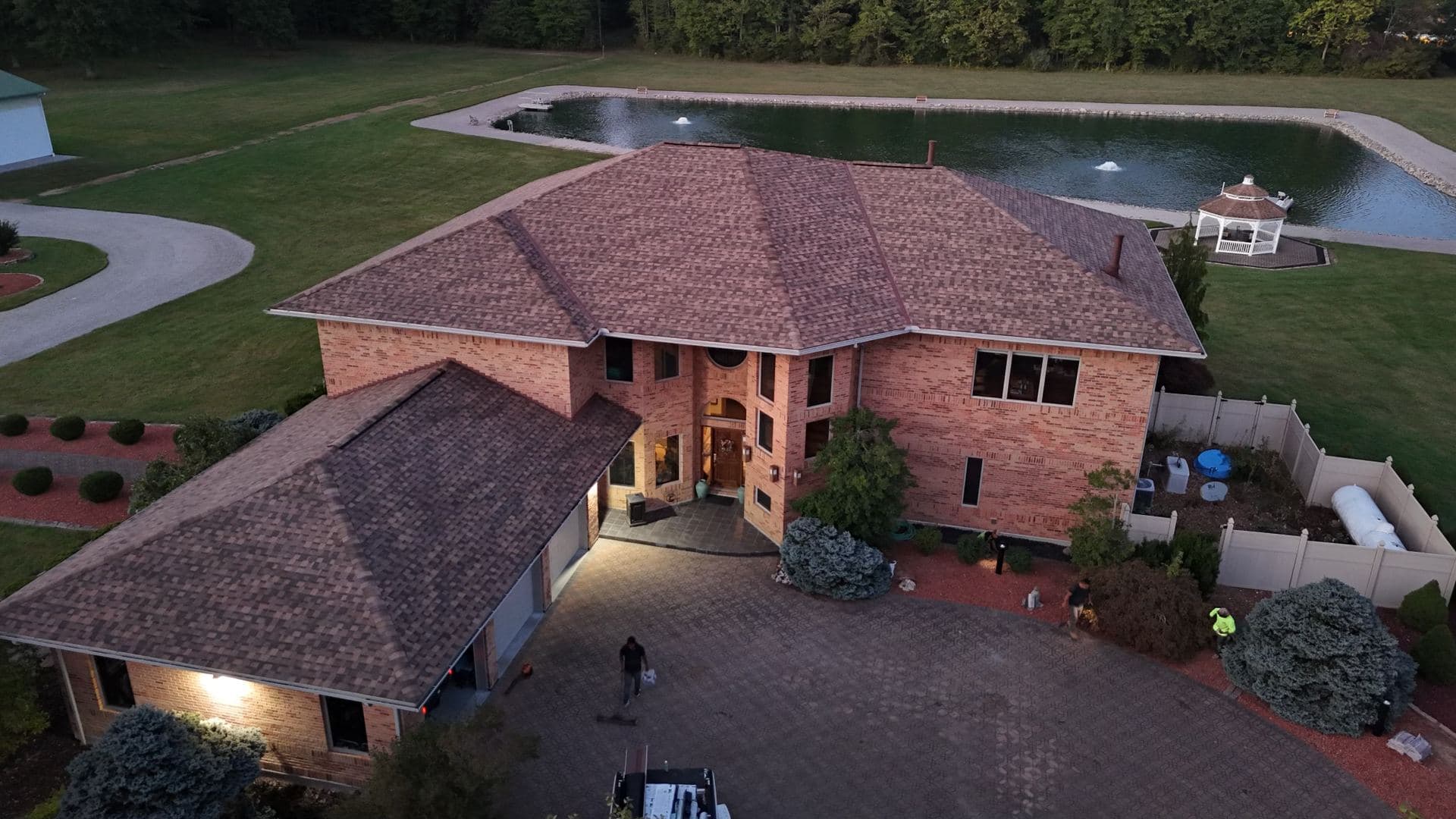 AJL Group residential project aerial view